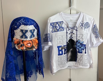 Custom Chris Brown Jersey & Hat Combo Drip Like Breezy!  Limited Stock!