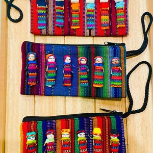 Sarape Doll Wristlet