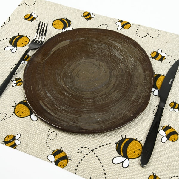 Bee Placemat Etsy
