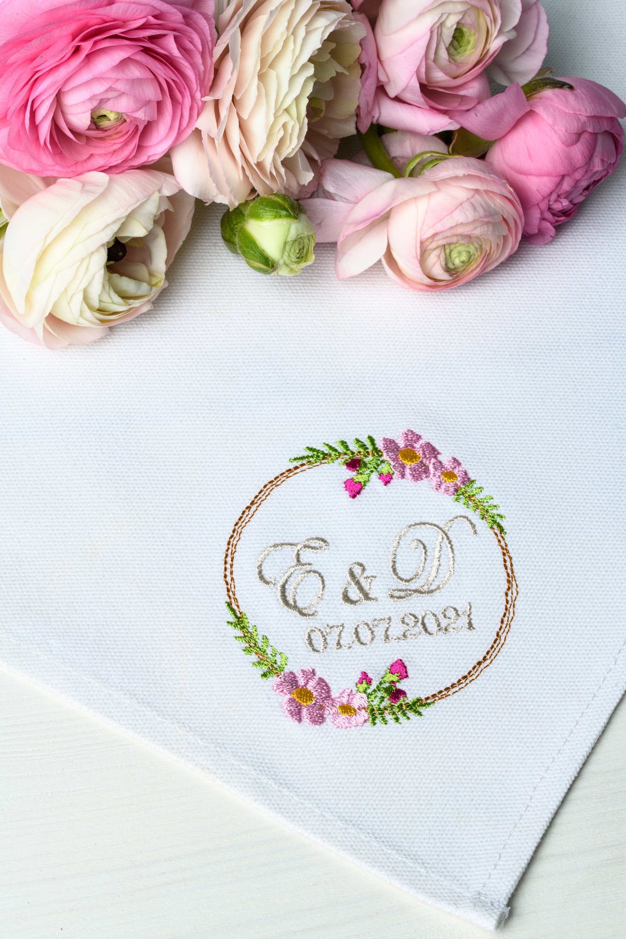 Weiße Servietten zur Hochzeit Personalisierte Hochzeit Etsy