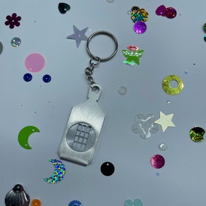 Miniature Lighting Template Holder Keychains! Available in 34 Different Gobos! Theatre Keychains!
