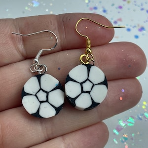 Mini Soccer Ball Earrings!