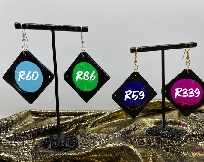 CUSTOM SPECIFIC OPTION Mini Gel Frame Earrings!!
