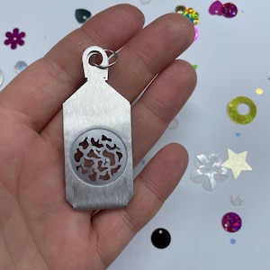 Miniature Lighting Template Holder Charms! Available in 34 Different Gobos! Theatre Jewelry!