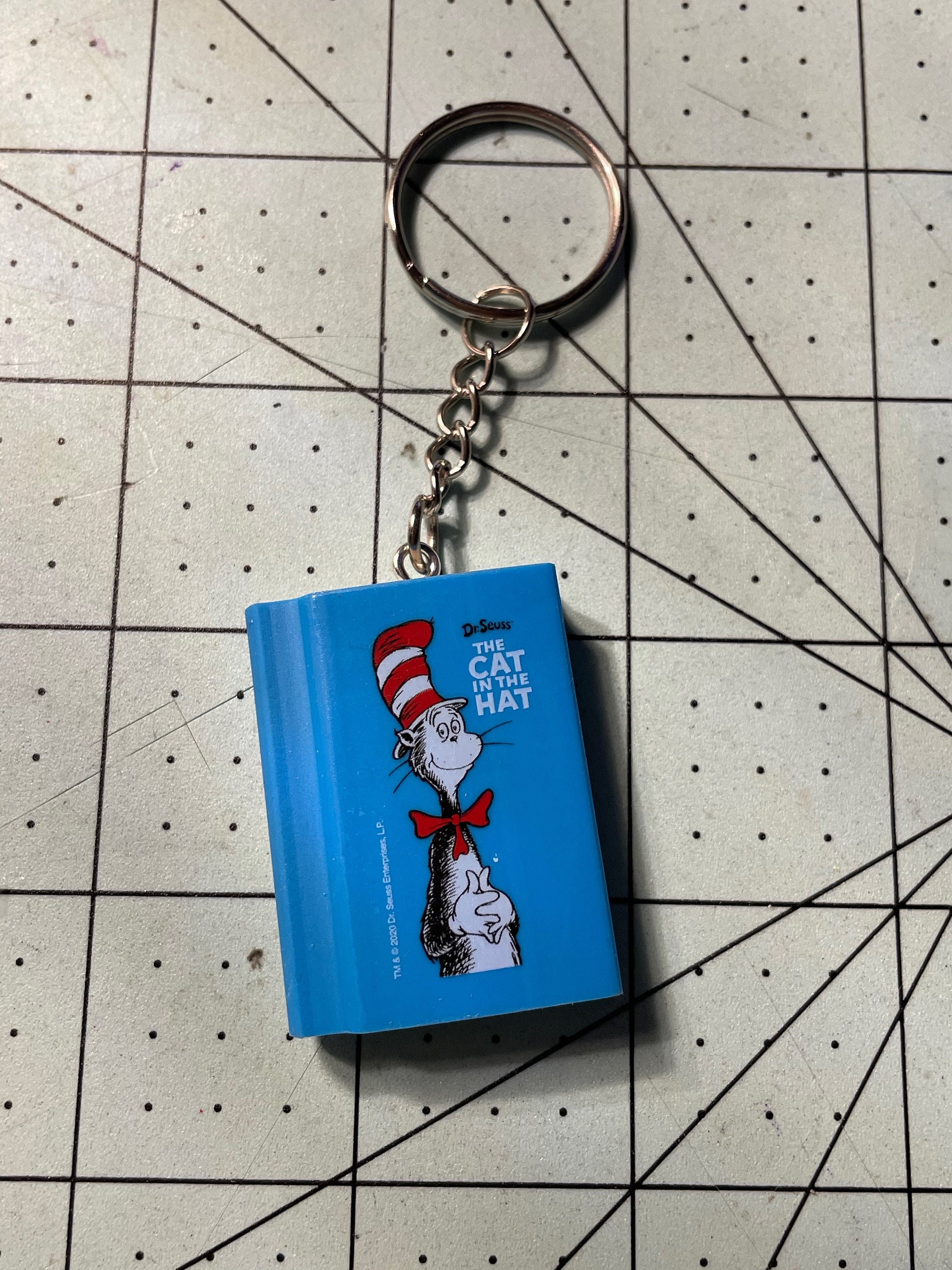 Dr Seuss Book Keychains! Available in Horton, Thing One, One Fish