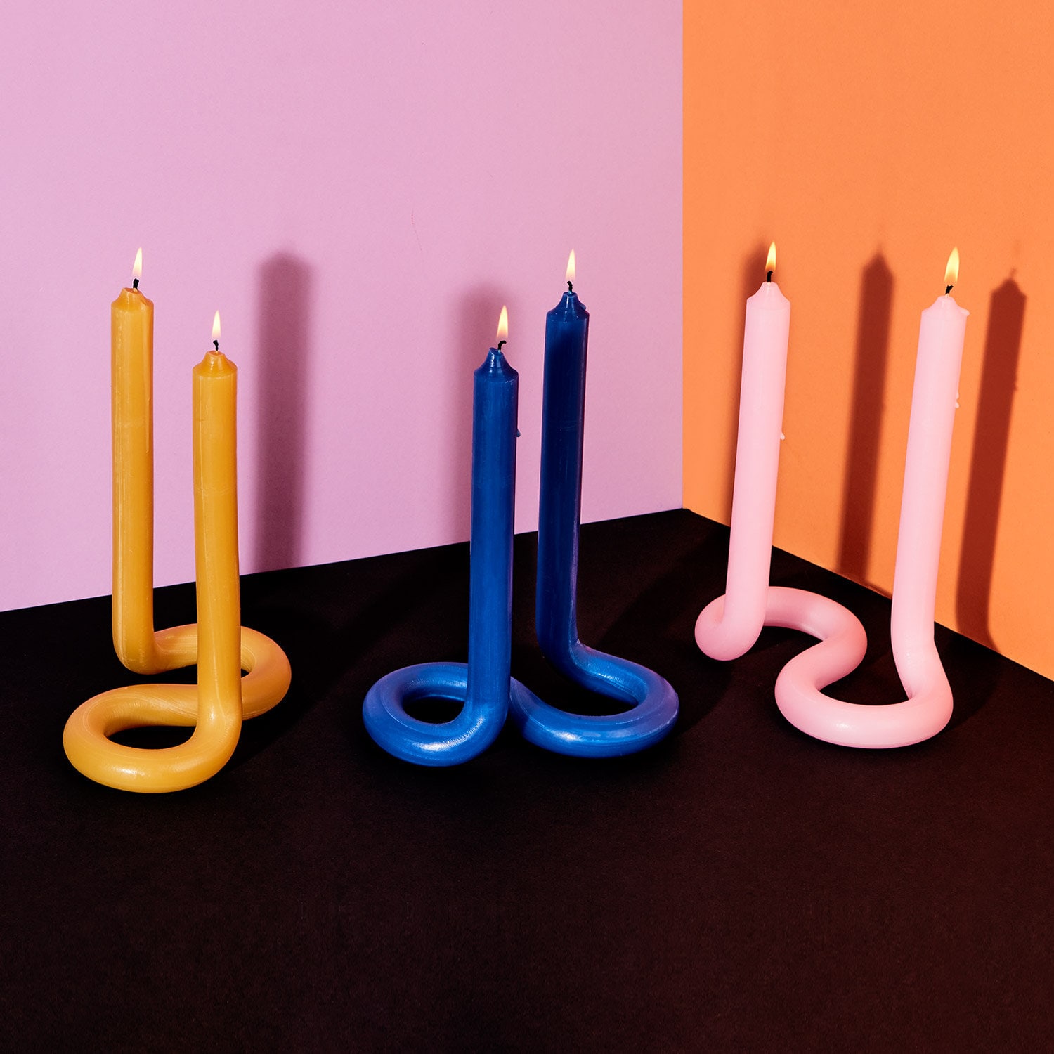 Abstract brothers Unique Shaped Candles │ Kawaii Candle – Yui