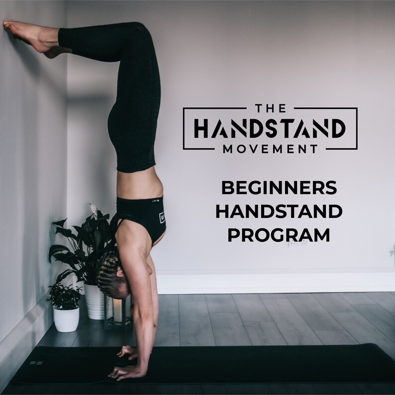Beginners Handstand Program Level 1 Etsy