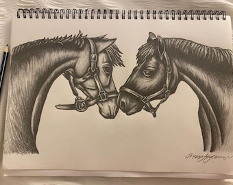 Fine Line/Graphite Pencil | HANDMADE Detailed Drawings | Digital File