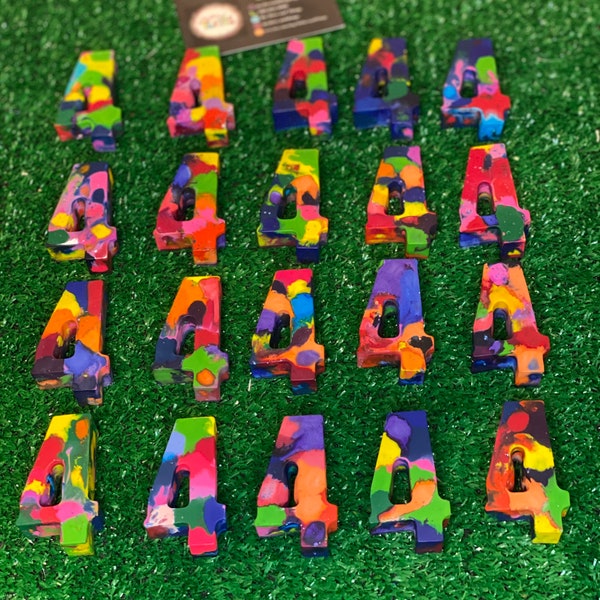 Crayon numbers- Party Favors