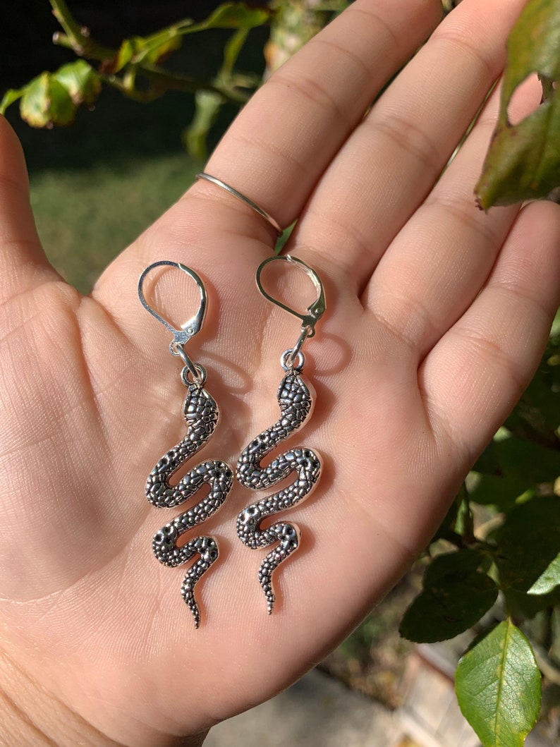Snake Huggie Earrings