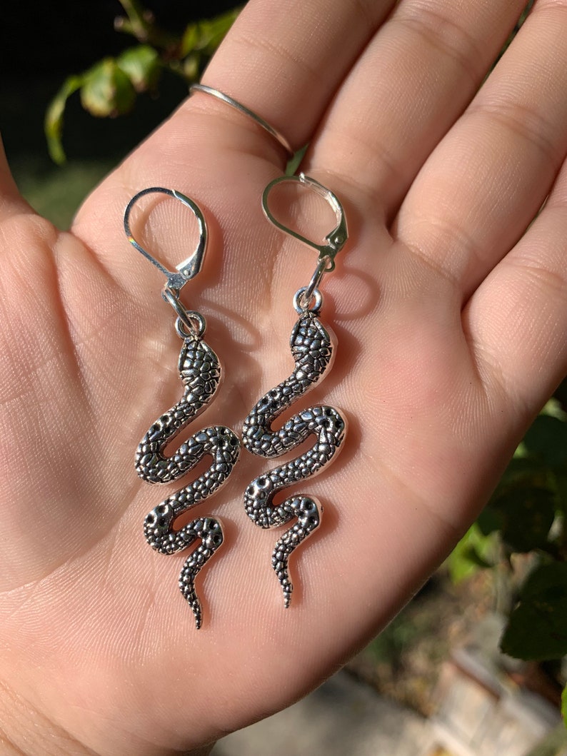 Snake Huggie Earrings
