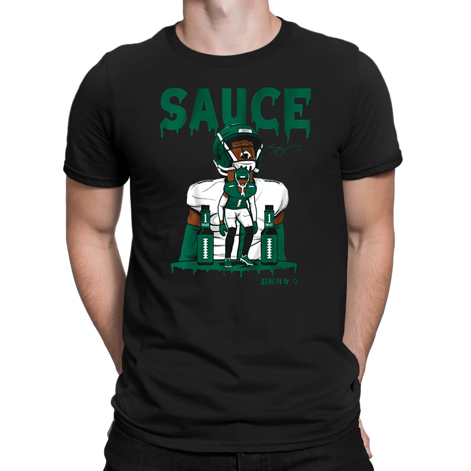 Ahmad Sauce Gardner the Drip New York Jets Shirt Ahmad Sauce Etsy