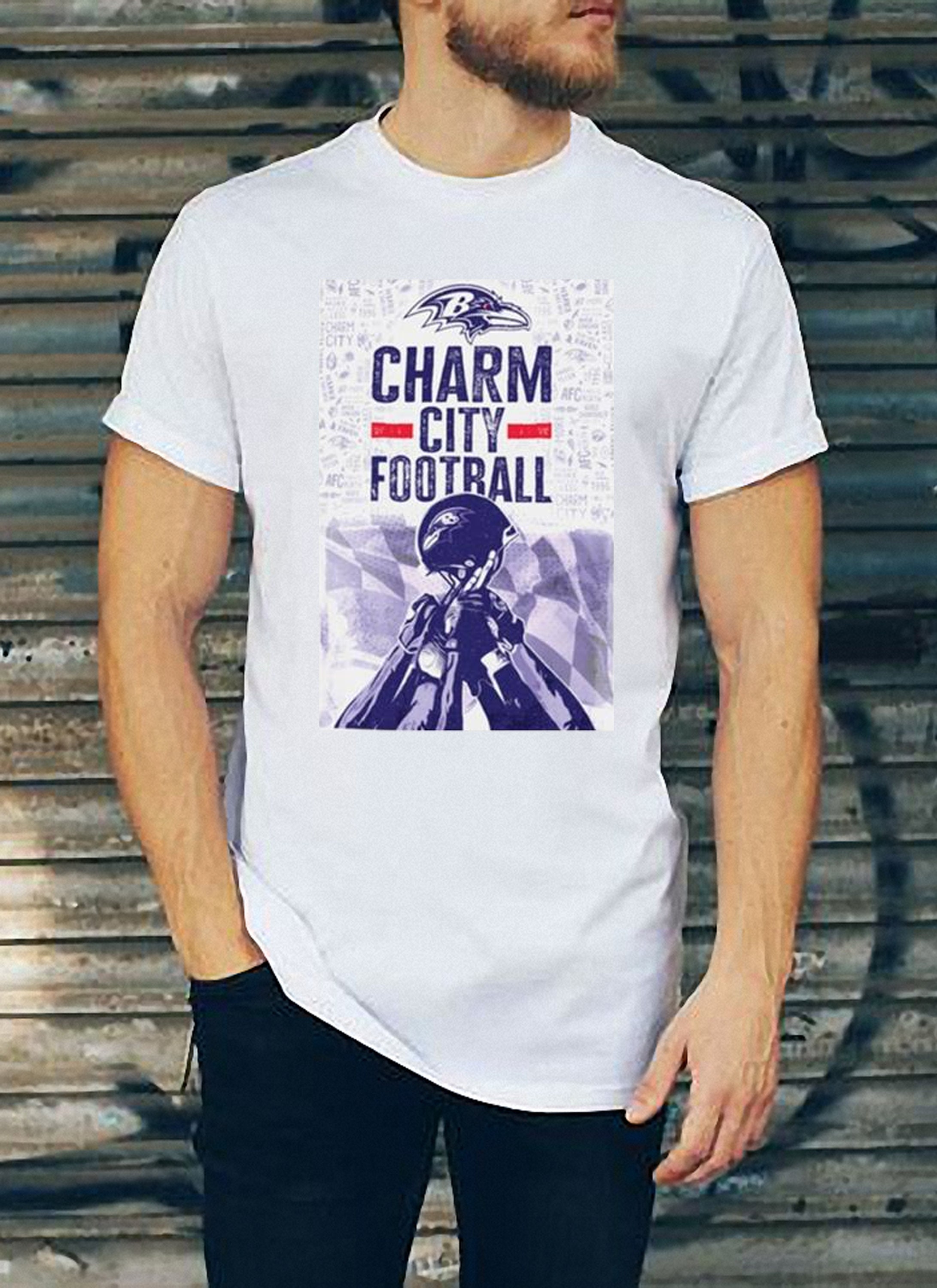 Baltimore Ravens Charm City Football Shirt - Baltimore Ravens Championship shirt