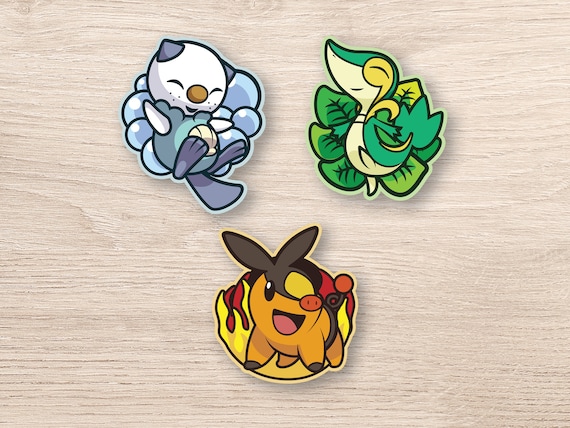 Pokemon Unova Stickers