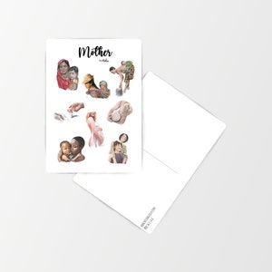 MOTHER - Carte postale