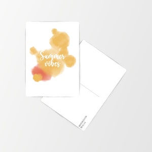 SUMMER VIBES - Carte postale