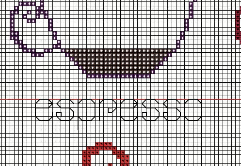 Coffee Cross Stitch Pattern PDF | Instant Download - Etsy