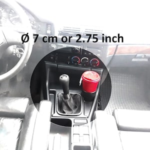 BMW E34 cup holder shifter panel M5 style LHD abs plastic