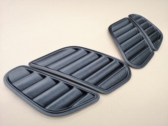 BMW E46 M3 Labio delantero CSL Spoiler Bumper Splitter Pad para Pandem  Difusor Plástico GTR Capó Ventilaciones Rejillas Air Duct accesorios para  automóviles -  España