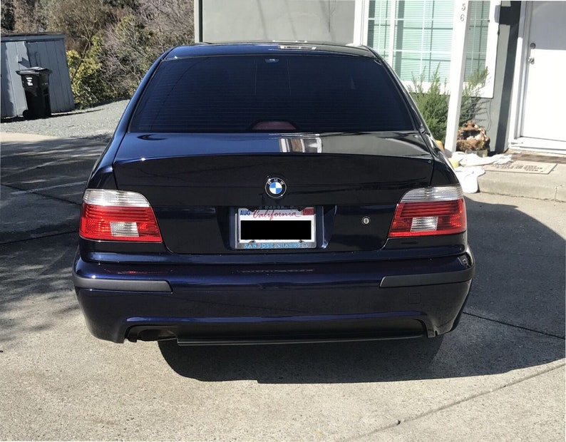BMW E39 M5 Ducktail JDM Spoiler for BMW E39 All Sedan Rear Etsy