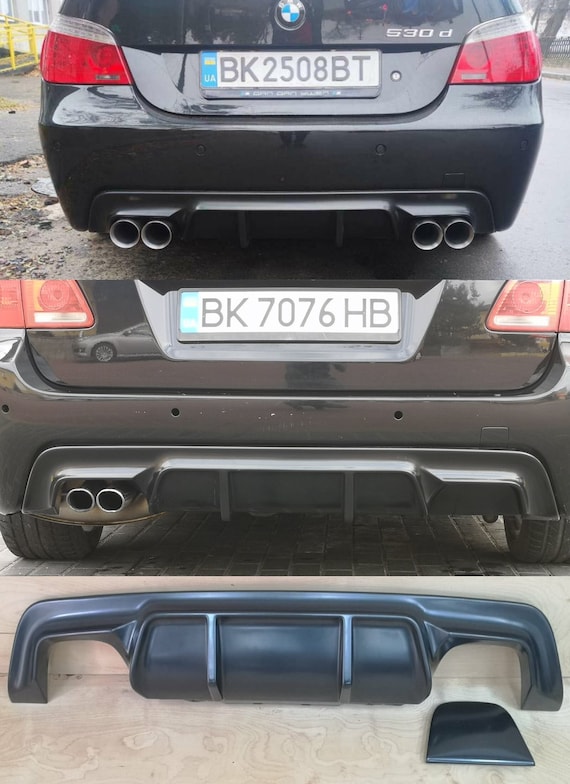 Bmw e60 rear sale diffuser