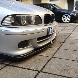 BMW E39 M5 Front Lip Splitter Spoiler Bumper HAM Style Plastic car accessories