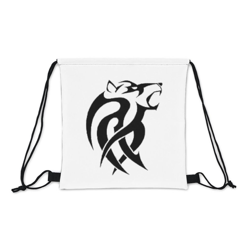 Outdoor Drawstring Bag - Nordic Wolf