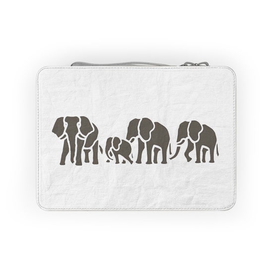 Paper Lunch Bag - Elephants