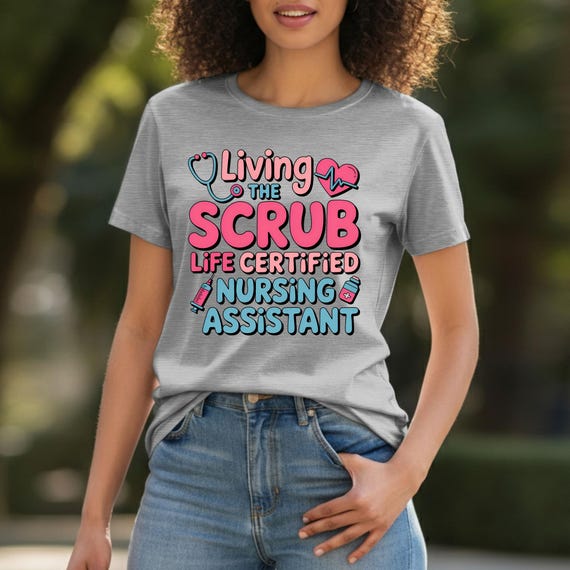 Funny CNA Shirt: Certified Nursing Assistant Gift Bella Canvas