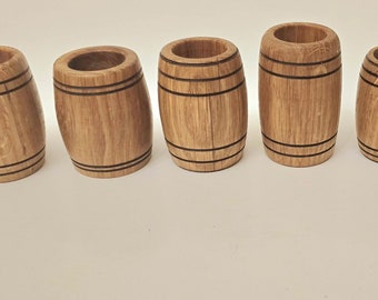 Hand Turned Barrel Cigar Snuffers