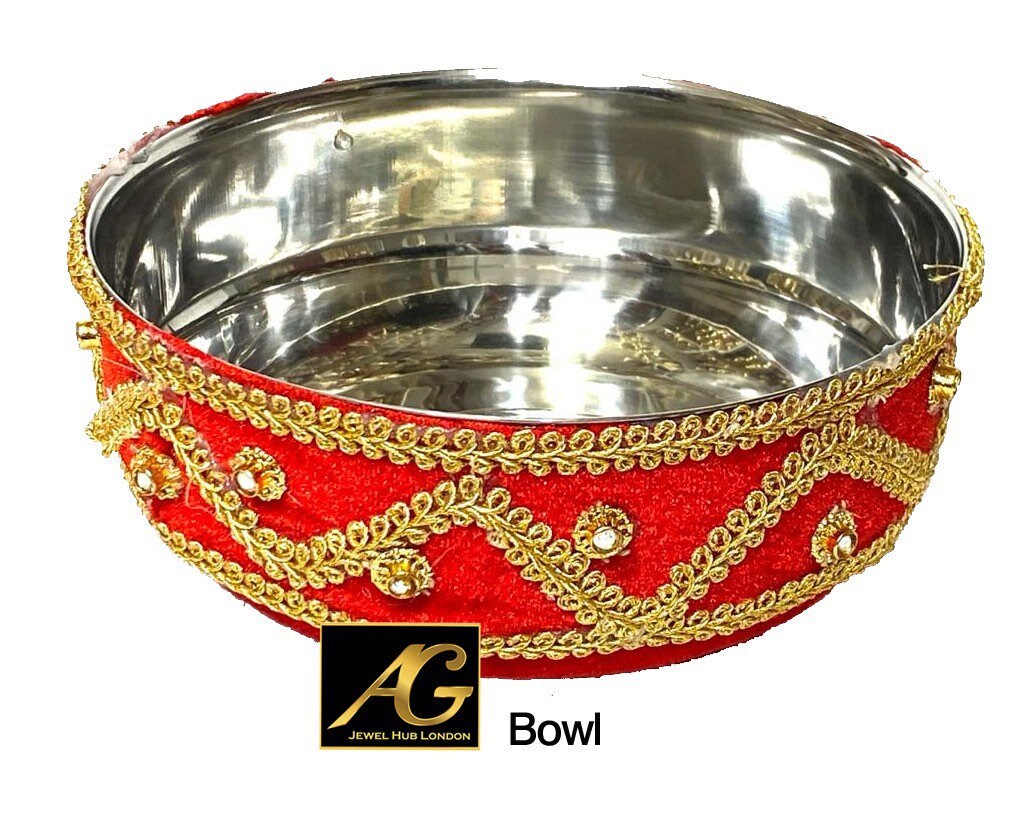 Haldi Stools Indian Wedding Haldi Mendi Set: Decorative Plates, Bowl, Stool - Etsy ...