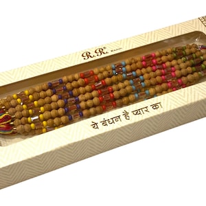 12 Rakhee Ganne, Indian Hindu Raksha bandan, Punjabi Sikh Rakhree, Hand bracelet, rakhi  wrist band.