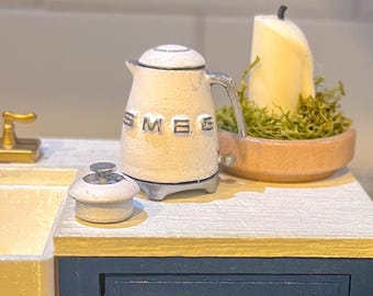 DIGITALE DATEI! Puppenhaus 1/12 Miniatur Kessel. STL-Datei