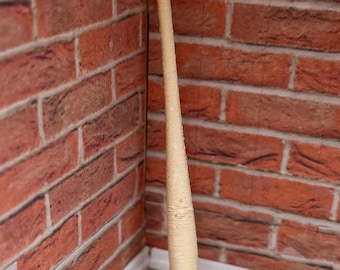 Dollhouse 1/12 scale miniature baseball bat with a ball. 3D printed
