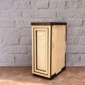 KIT! Dollhouse 1/12 scale miniature spices cabinet