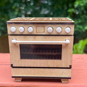 Poppenhuiskachel SVG: schaal 1/12 miniatuur keukenset (digitale bestanden)