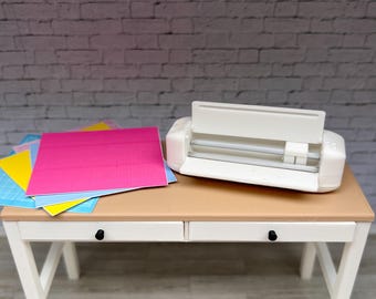Dollhouse 1/12 scale miniature Cricut machine. 3D printed