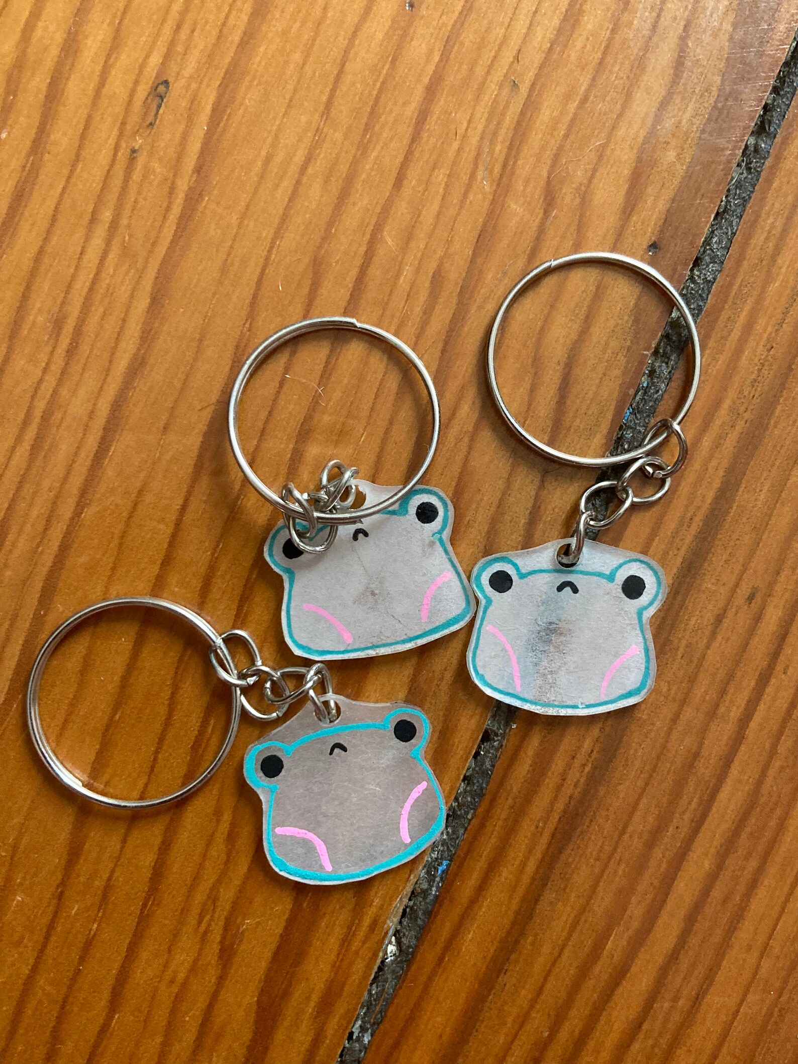 Froggy keychain/cute frog keychain Etsy