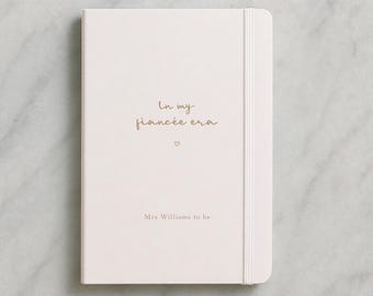 Personalised Engagement Gift - In My Fiancée Era Wedding Planner Bride To Be Notebook