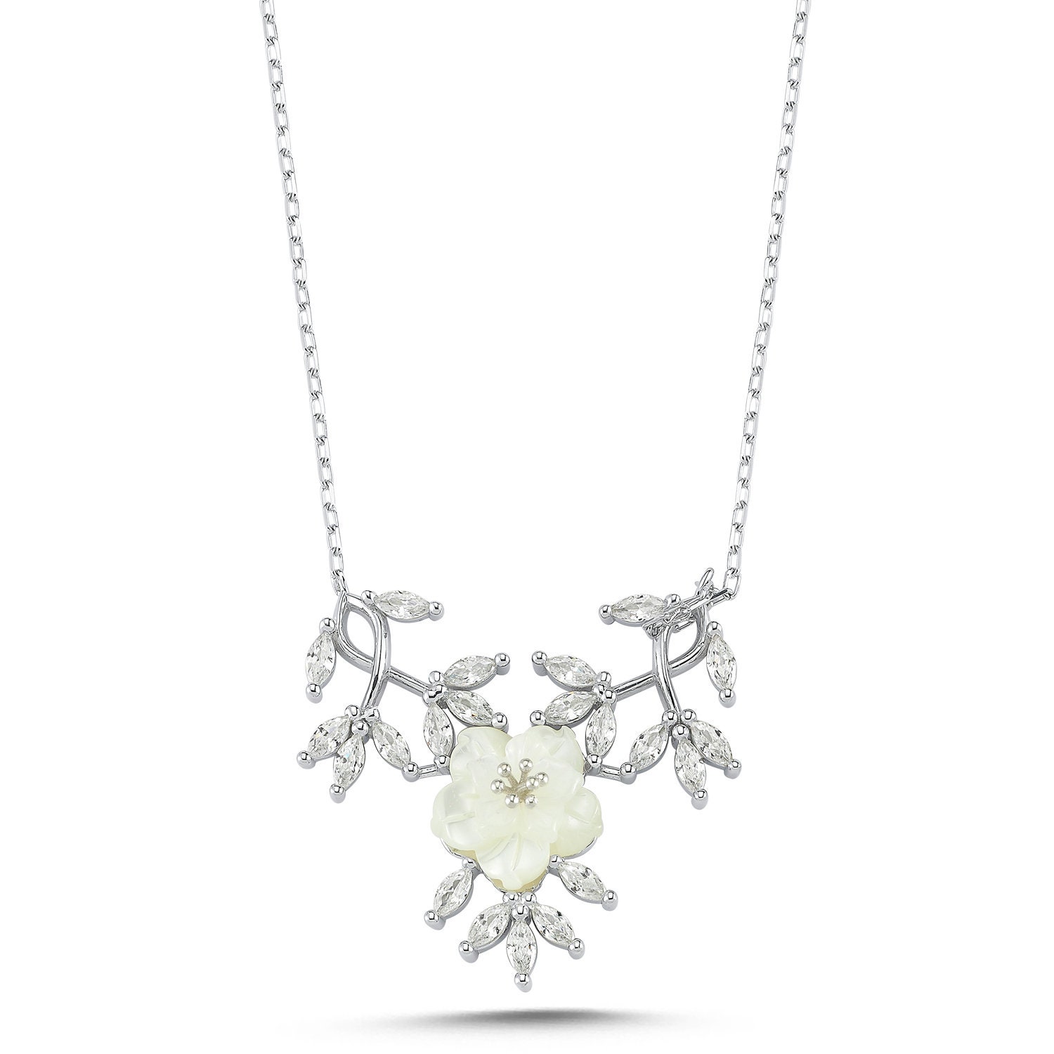 ★ roaju★ [silver925]bijou blossom necklace Fab Women's Vintage Native American Navajo Turquoise