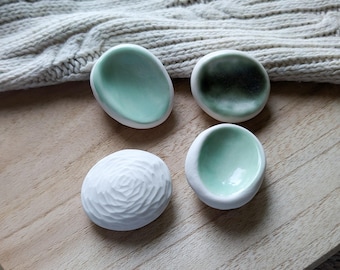 Worry Stone avec gravure – Pierre d'Apaisement en Porcelaine