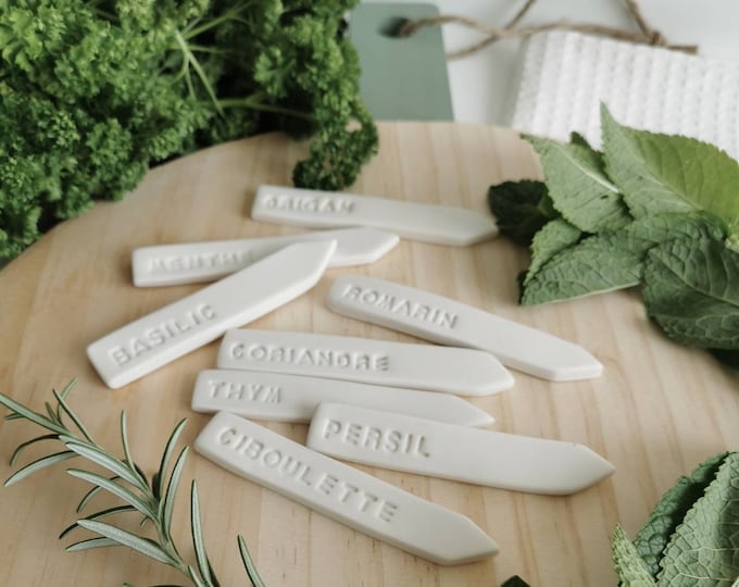 Étiquette plantes aromatiques