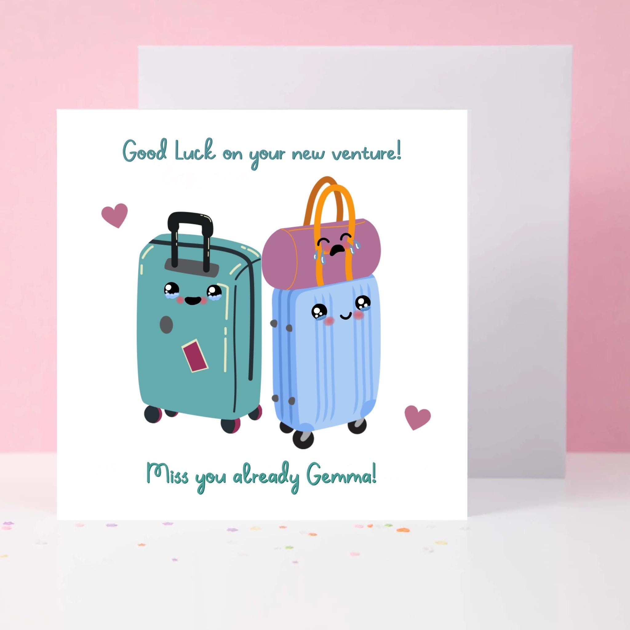 Giant Miss You Card - Etsy UK
