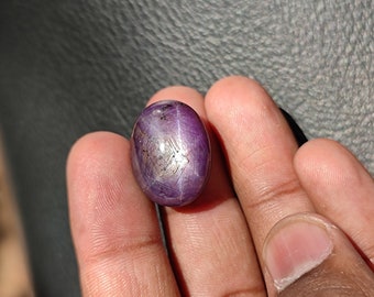 Hermoso cabujón liso de cristal ESTRELLA DE RUBÍ, piedra preciosa cabujón liso de estrella de rubí natural al por mayor para hacer joyas