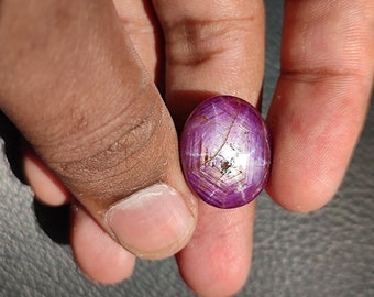 Hermoso cabujón liso de cristal ESTRELLA DE RUBÍ, piedra preciosa cabujón liso de estrella de rubí natural al por mayor para hacer joyas