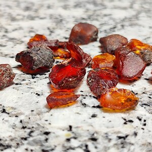 Beautiful RAW BALTIC AMBER Crystal gemstone, wholesale natural rough Baltic amber Crystal lot for healing purpose image 2