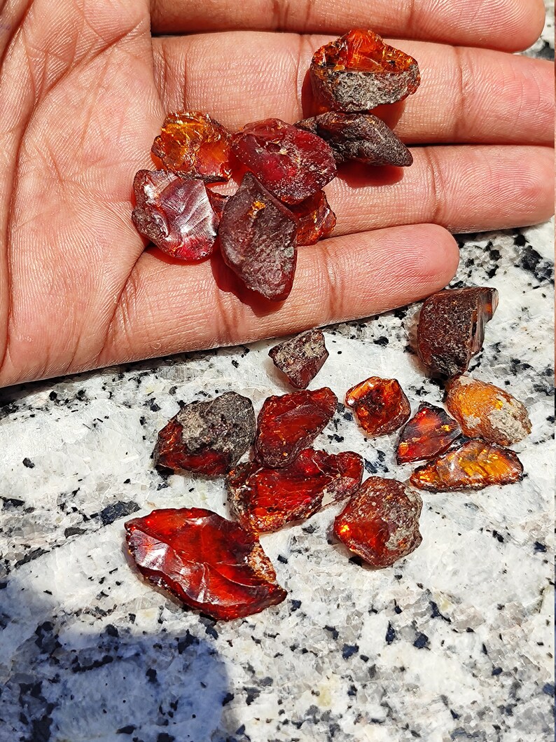 Beautiful RAW BALTIC AMBER Crystal gemstone, wholesale natural rough Baltic amber Crystal lot for healing purpose image 3