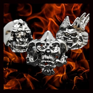 Metalhead Ring Etsy UK