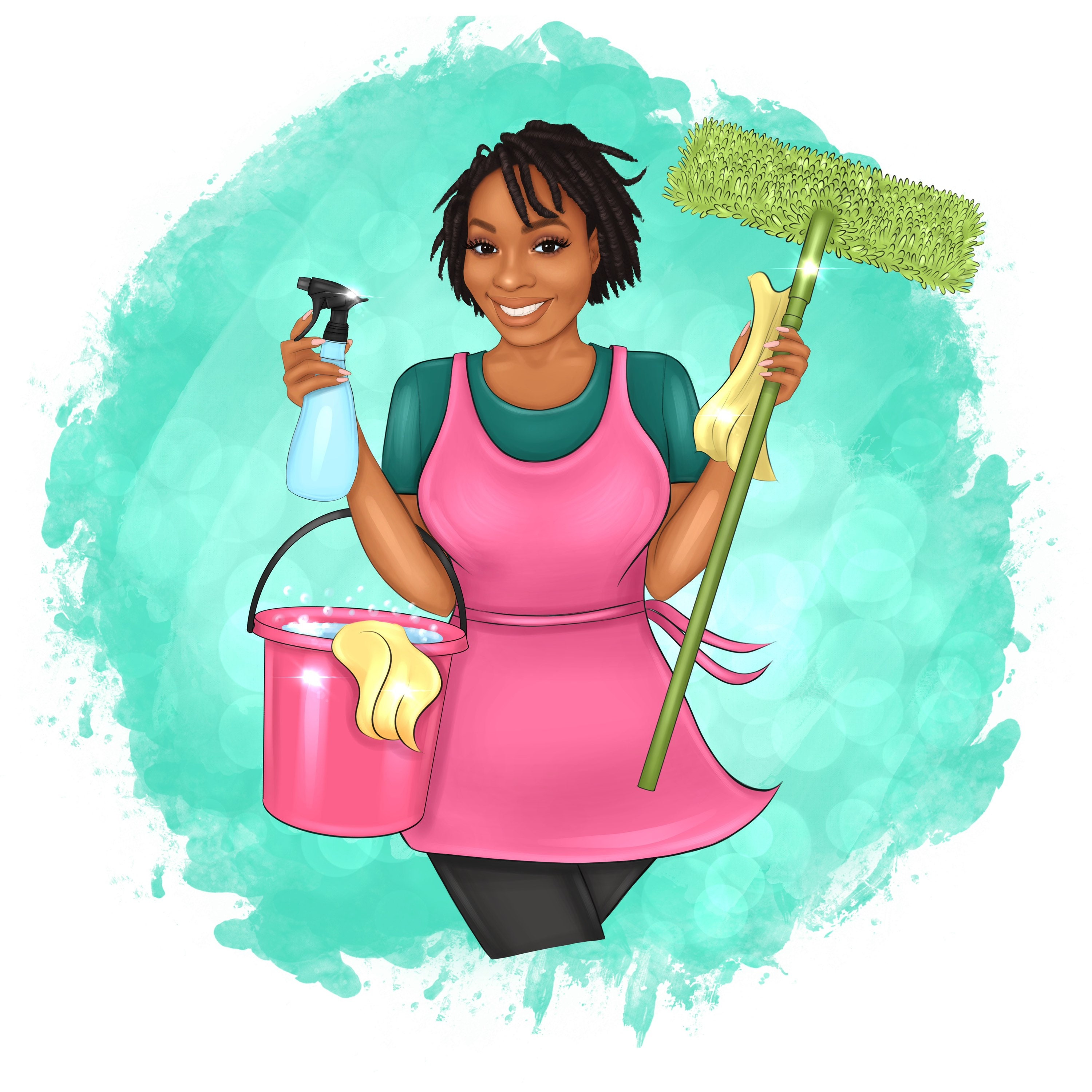 Logotipo de retrato de dibujos animados logotipo de dibujos | Etsy México