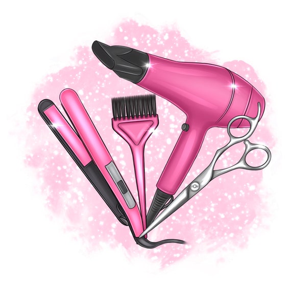 Pink Hair Styling Tool Set 5 in 1 Hair Styler for Woman with LED,Air Curling Wrap  main image 4